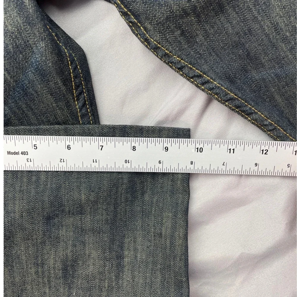 Levi's 569 Loose Straight Leg Jeans‎ Mens 38x29 Dark Wash Indigo Denim